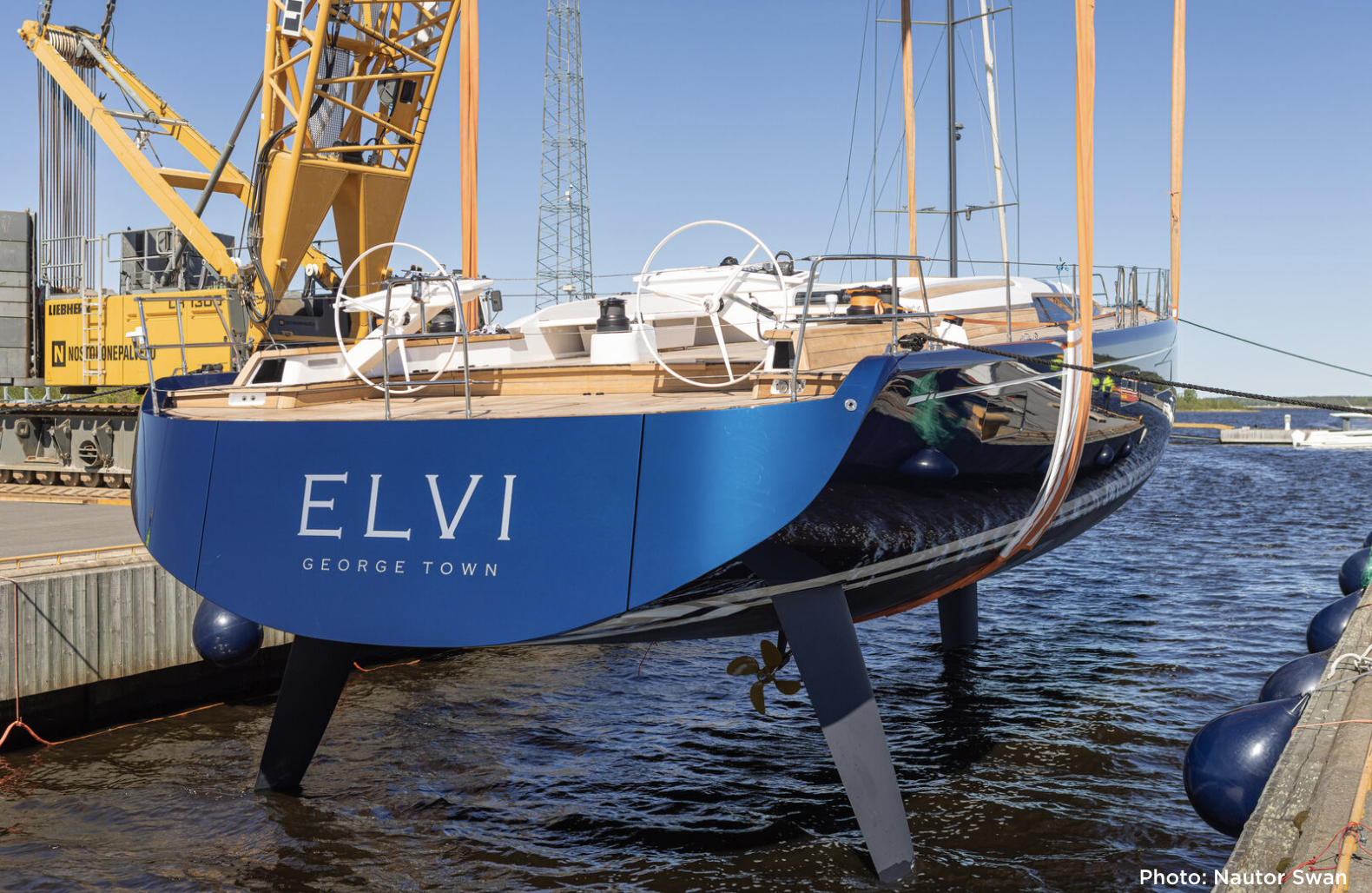 New Swan 80 'ELVI' available for charter